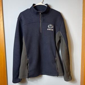 Colosseum Penn State Zip Pullover Sweater